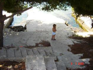 Rogoznica beaches - crljine - shadow of the pine wood